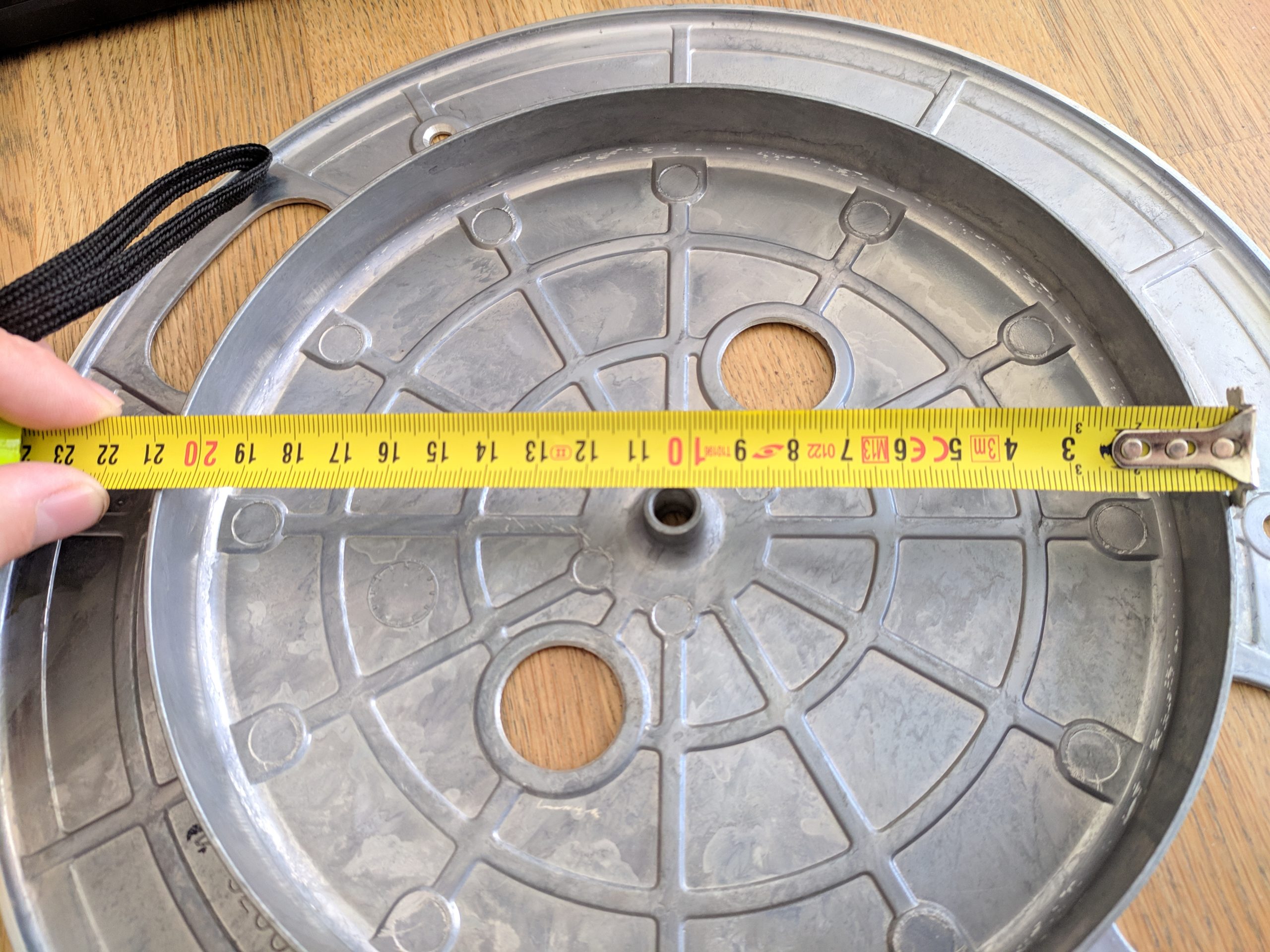 Courroie plate diamètre 170mm (Longueur 534,07mm) platine vinyle