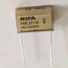 Condensateur papier RIFA PME 271 M 150nF 275V X2